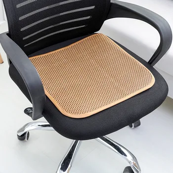 

2PCS Summer Cushions Mahjong Mat Mahjong Block Sofa Cushion Cooling Cushion Ice Silk Bamboo Mat Cushion