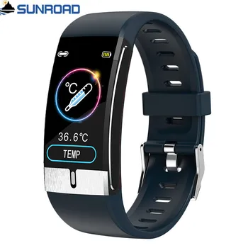 

SUNROAD Smart Digital Sport Watch Bracelet Blood Pressure Thermometer Smartband Fitness Tracker Bluetooth Waterproof Smart Band