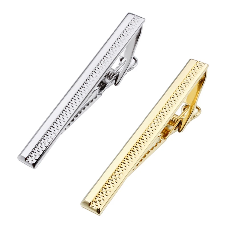 Men jewelry Tie clips Clasps 1.4 inches Length Skinny tie Pins