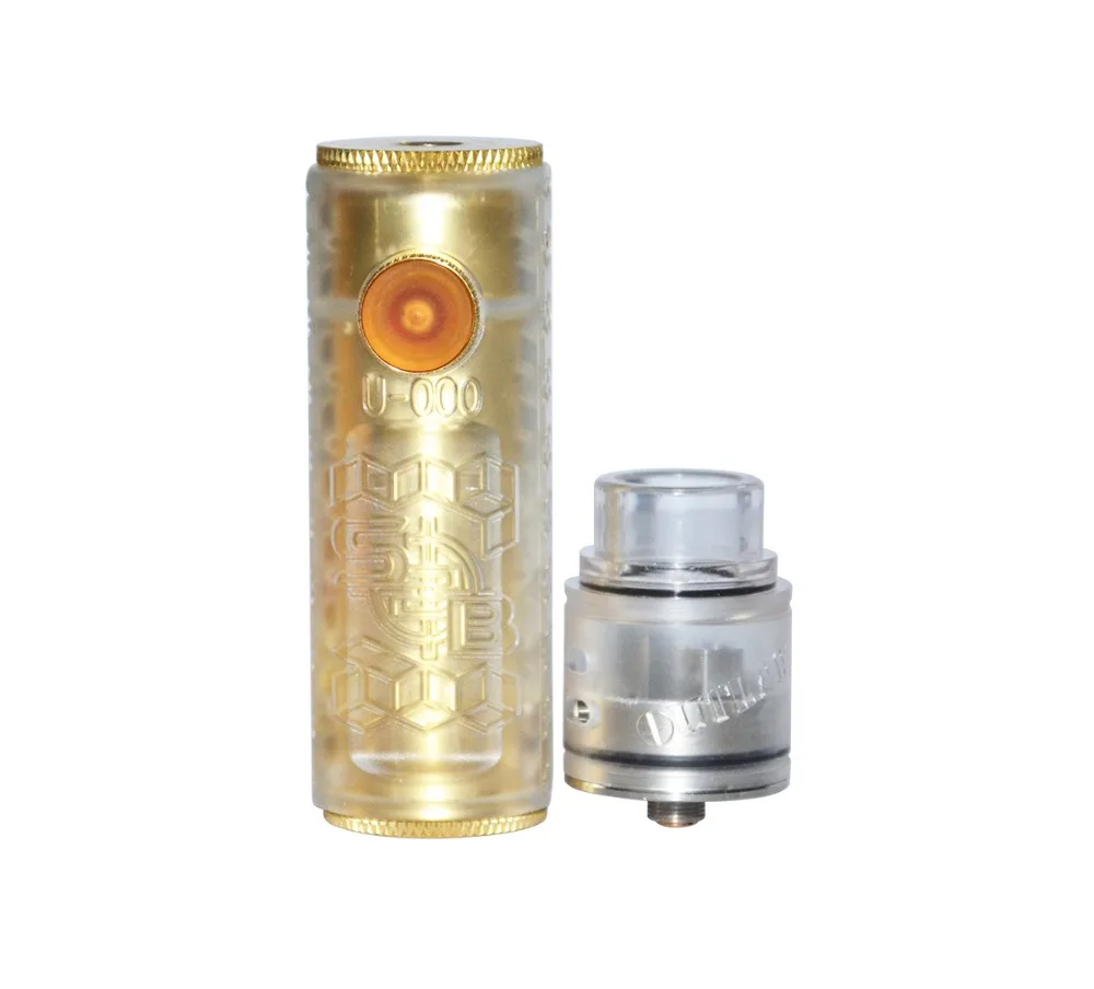 Электронная сигарета механический мод SOB box Mod kit fit 18650 батарея испаритель с 24 мм Andromeda RDA распылитель vape ручка комплект vs Sob mod