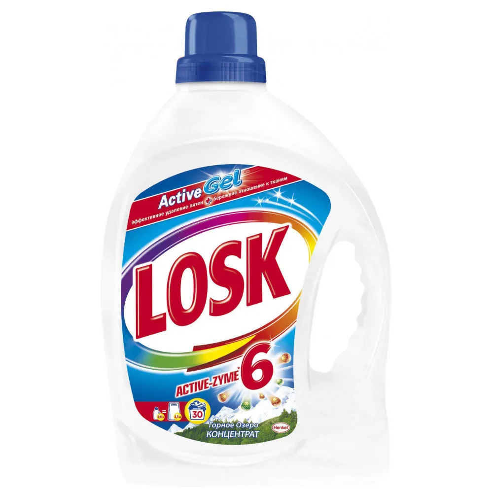 Гель для стирки «Горное Озеро» Losk, 2.19 л
