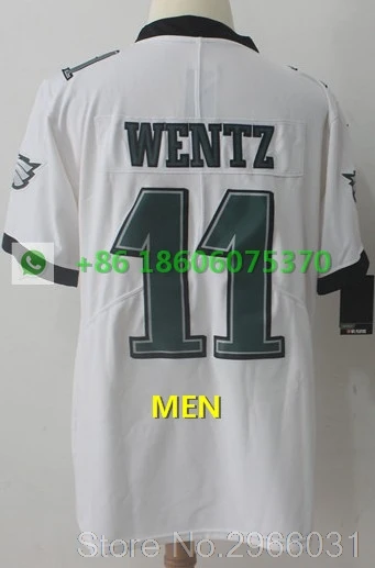 A+++ Качественная мужская майка для взрослых 86 Zach Ertz 91 fletcher cox 11 carson wentz 9 Nick Foles Philadelphia