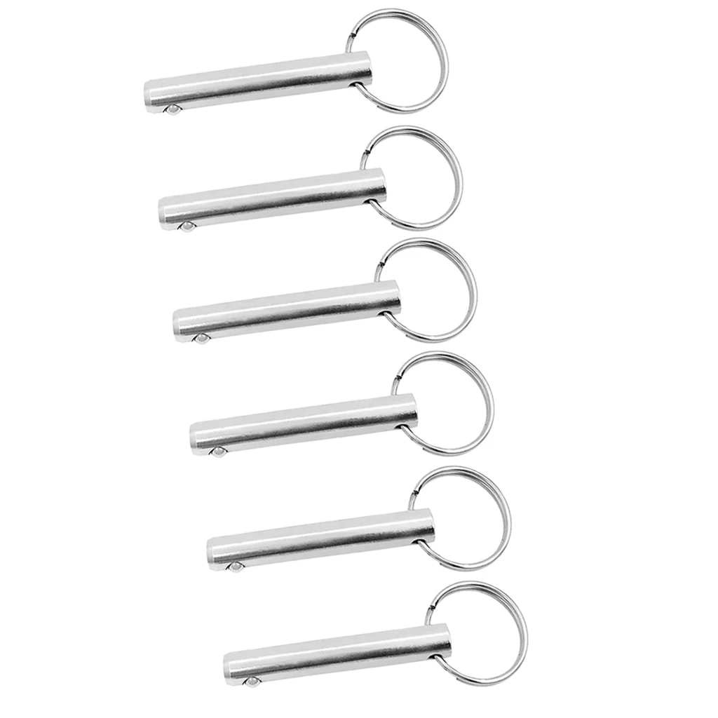 10PCS 10mm Quick release pin, 316 Stainless Steel with Sprung Ball End