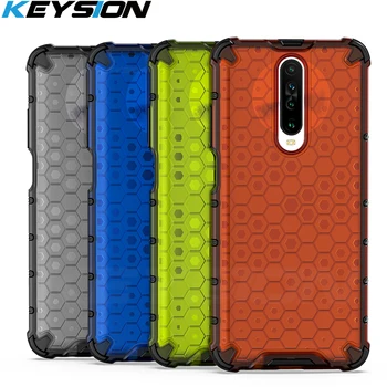 

KEYSION Shockproof Case for Redmi K30 K30 Pro 5G K20 Note 8 Pro 8T 8A 7 Honeycomb Phone Cover for Xiaomi Mi 9T Mi 9 Lite CC9 Pro