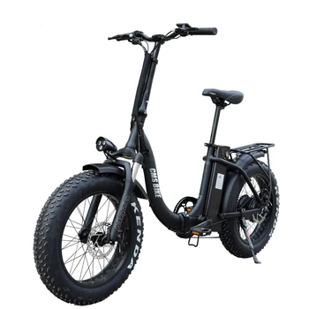 

CMSTD-20P 20 inch fat tire folding e bike 500w beach electric bike