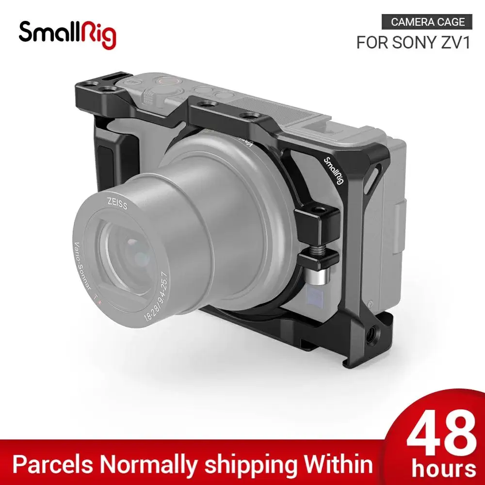 Клетка SmallRig ZV1 светильник камеры Sony ZV1, съемка для видеосъемки, легкий вес, можно прикрепить со штативом для видеозаписи Vlog 2938 - изображение