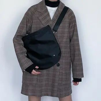 

Unisex Women Men Adjustable Drawstring Large Capacity Chest Bag Crossbody Shoulder Bags Handbags Message Bag