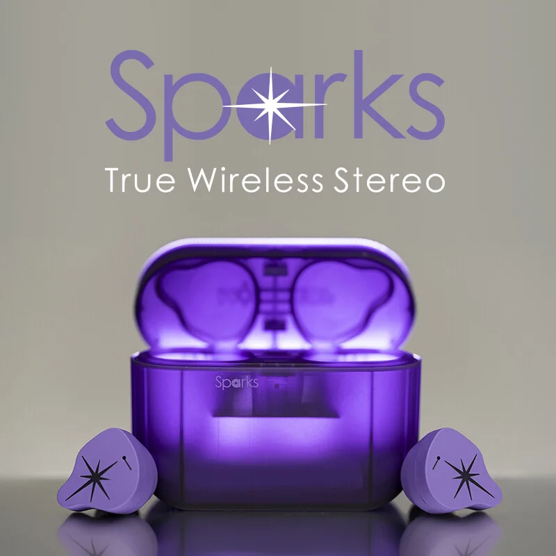 Moondrop SPARKS TWS + Bluetooth 5.0 Ture Wireless Sports Earphone Earbuds Running Headset Headphones AptX AAC SBC