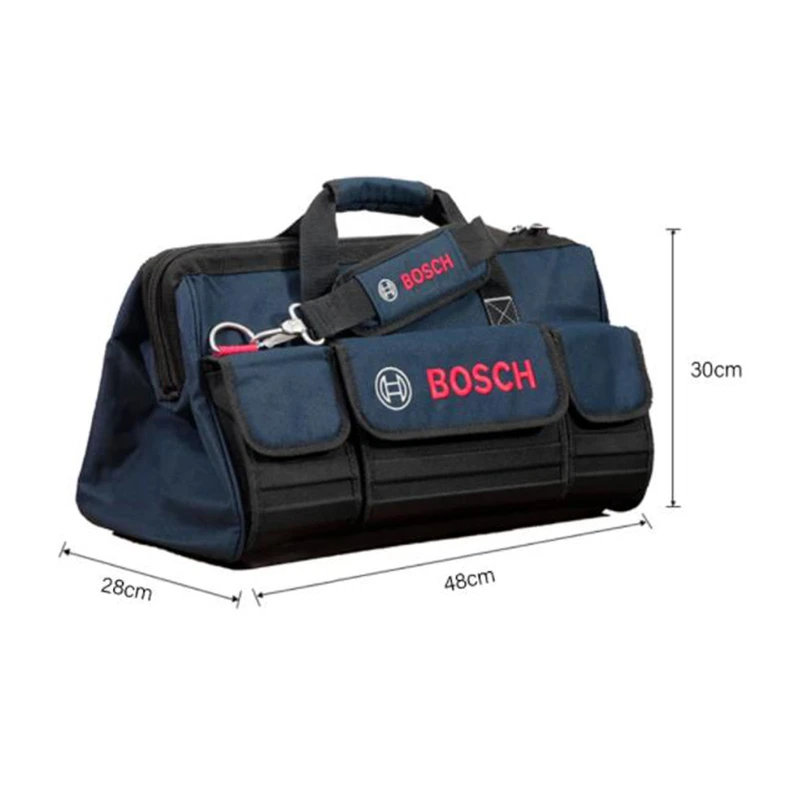 Bosch kit de herramientas de reparación profesional, bolsa de cintura para herramientas de 18V, tamaño grande, 48x28x30CM|Bolsas de herramientas| -