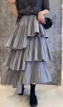 

2020 Polyester Cotton Straight Appliques Direct Selling Skirts Womens Faldas Saia Summer New Skirt