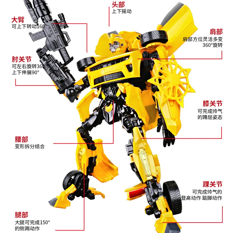 

Transformation Toy Jingang 4 Hornets Car Robot Models Toy Children Boy Toy