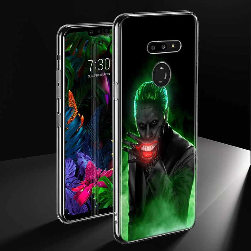 «Джокер» и «Харли Квинн» Стиль для LG W20 W10 V50S V50 V40 V30 K50S K40S K30 K20 Q60 Q8 Q7 Q6 G8 G7 G6 ThinQ чехол для телефона - Цвет: Style 02