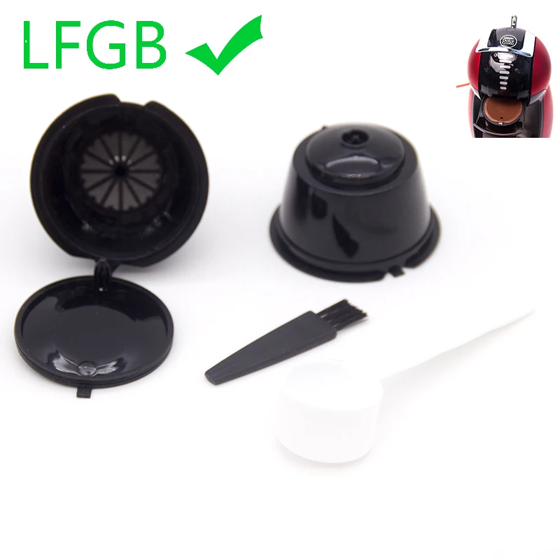 1/2 шт. многоразовые многоразового подходит для combinacapsule Кофе капсулы с фильтром