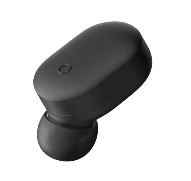 Оригинальные Xiaomi Мини наушники-вкладыши bluetooth беспроводные наушники IPX4 водонепроницаемые наушники с микрофоном фитнес-гарнитура для бега - Цвет: Черный