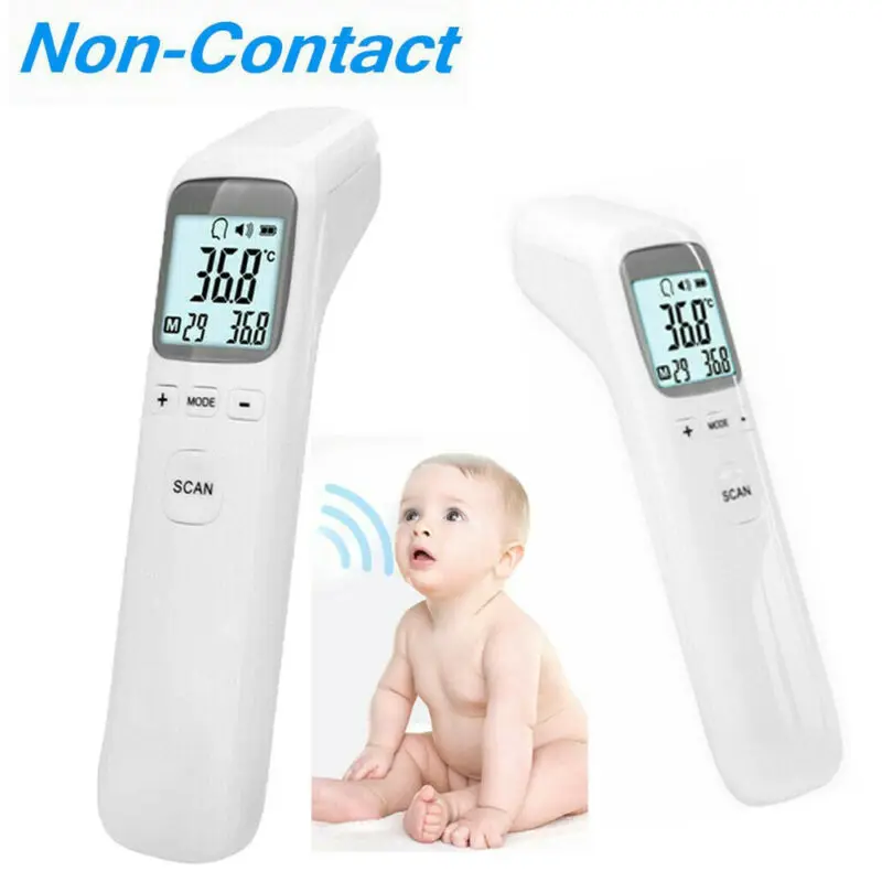 

2020 New Infrared Digital Baby Forehead Thermometer Convenient No Touch Electronic Temperature Gun Health