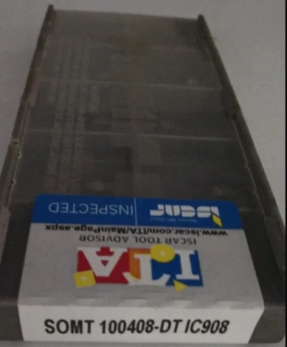 ISCAR 10 шт. карбидные вставки SOMT100408-DT IC908