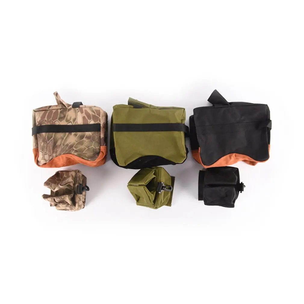Tatical Sandbag Shooting Hunting Rifle Support Oxford Cloth Unfilled Sandbag Support Package Hunting Gun Accessories