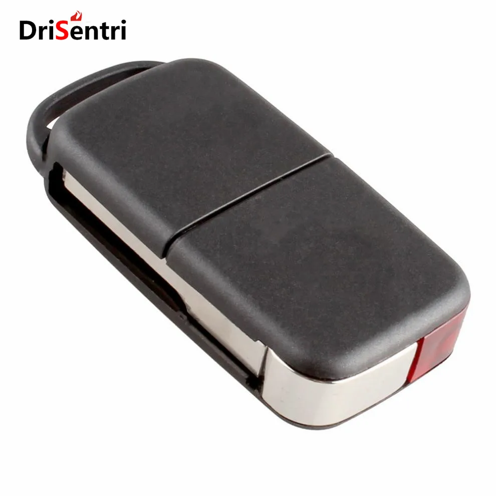 

1 Button Replacement Key Remote Fob Shell Case No Chip with Uncut Car Flip Key for Benz W168 W124 W202 1984-2004 New Style