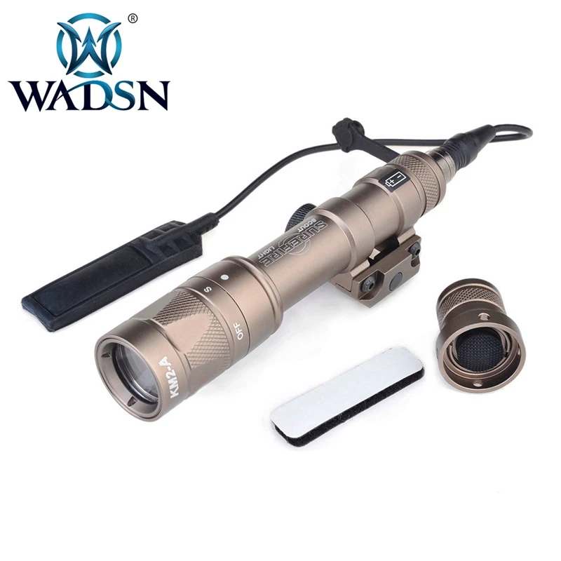 Wadsn Airsoft Lanterna Tática Branca Cree Xpg-q5 Led Arma M600w Strobe Versão 170 Lumens Scout Tochas Wex377 Luz 10 Wadsn airsoft lanterna tática luz branca cree
