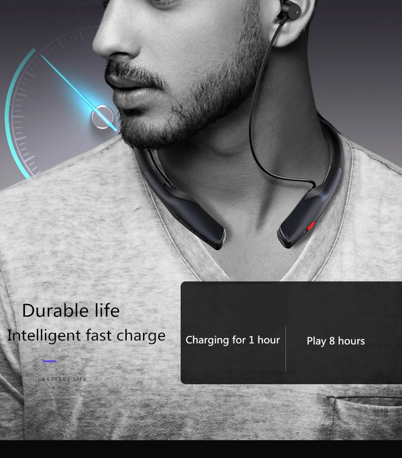 Holy Serpent X66 Bluetooth 5,0 Встроенный интеллектуальный голосовой контроль активное шумоподавление Беспроводные спортивные водонепроницаемые наушники