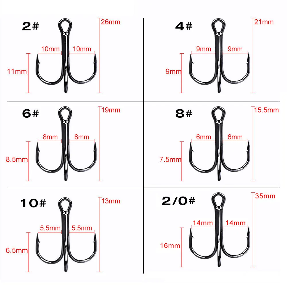 20pcs/lot Fish hook 2 4 6 8 10# Black /Red Fly Fishing Hook with 25 Colors Feather Fishing Tackle High Carbon Steel Barbed Hooks