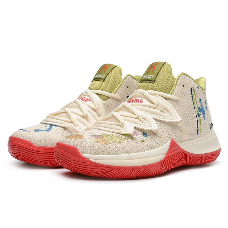 Оригинальные новые цвета Kyrie баскетбольные кроссовки 5 20th anniversary Sponge x Irving 5S V Five мужские спортивные кроссовки - Цвет: Picture 2