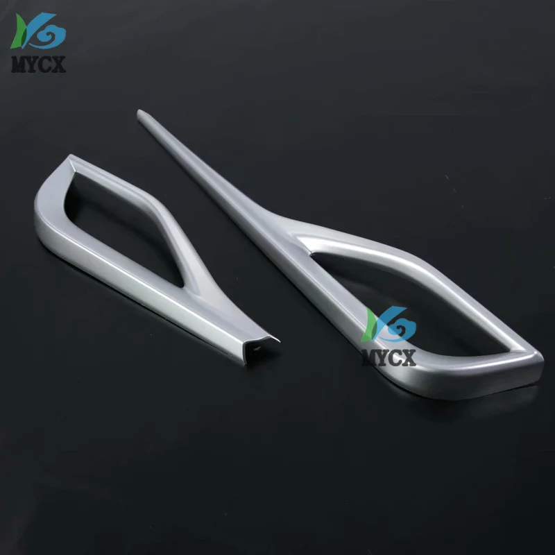 Для TOYOTA VIOS/YARIS 2 шт. ABS хром автомобильный передний боковой Кондиционер Вентиляционный Выход крышка отделка молдинги автомобильный Стайлинг