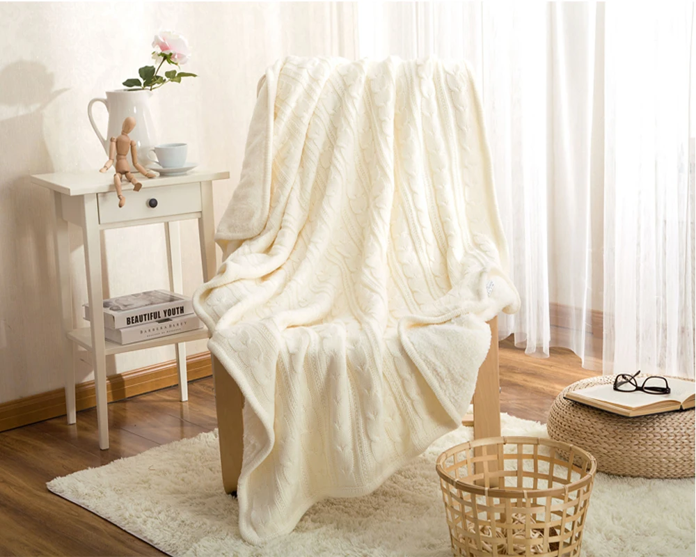 Одеяло 9 цветов лидер продаж 100% Высококачественное овечье бархатное одеяло