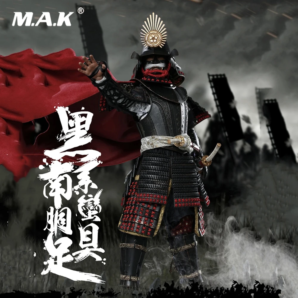 

NO.SE041 1/6 SERIES OF EMPIRES (DIECAST ALLOY)–BLACK CATTAILL ARMOR OF ODA NOBUNAGA (LEGENDARY VER.) Action Figure Model