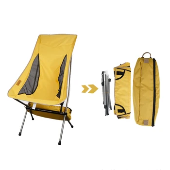 

Travel Ultralight Folding Chair Outdoor Portable Moon Chairs Superhard High Load Fishing Camping BBQ Chairs Picnic Hiking Seats