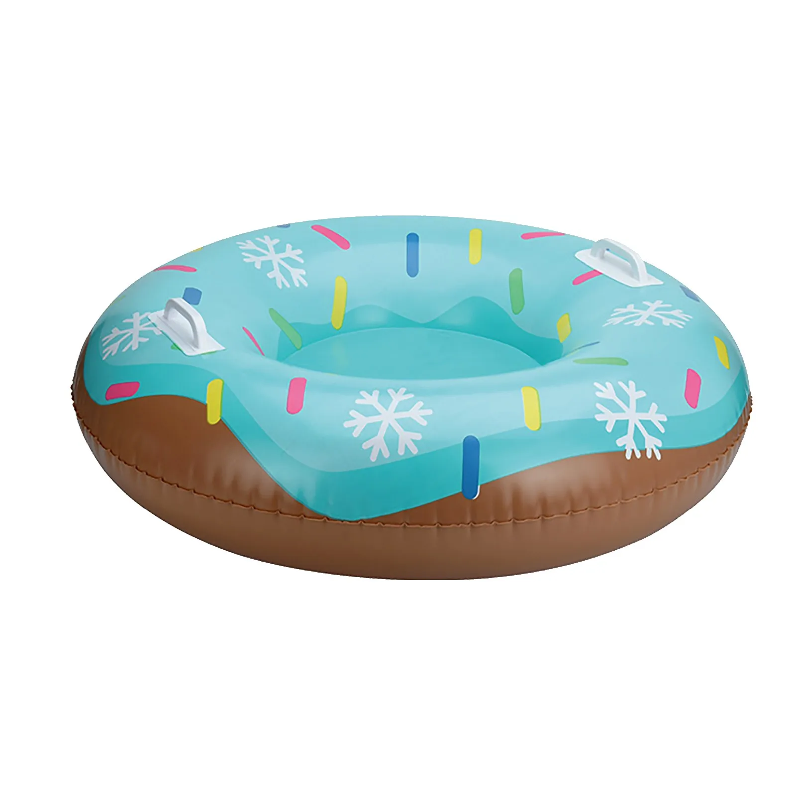 Floated Skiing Board Ski Circle With Handle Inflatable Durable Outdoor Children Adult Snow Tube Skiing Equipments Snow Toy #G2