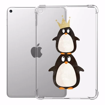 

Cute Penguin For ipad 7th Generation Case ipad Mini case ipad Air 2 Case ipad Pro 11 case 2020 Case Clear Anti Falling Cover