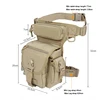 Sac tactique Molle imperméable pour hommes, sac de taille militaire pour jeu de guerre en plein air, armée, EDC, accessoires de chasse et de cyclisme ► Photo 3/6