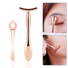 Eye-Massage-Stick Face-Lifting Dark-Circles Mini Thin T-Shape Anti-Eye-Pouch