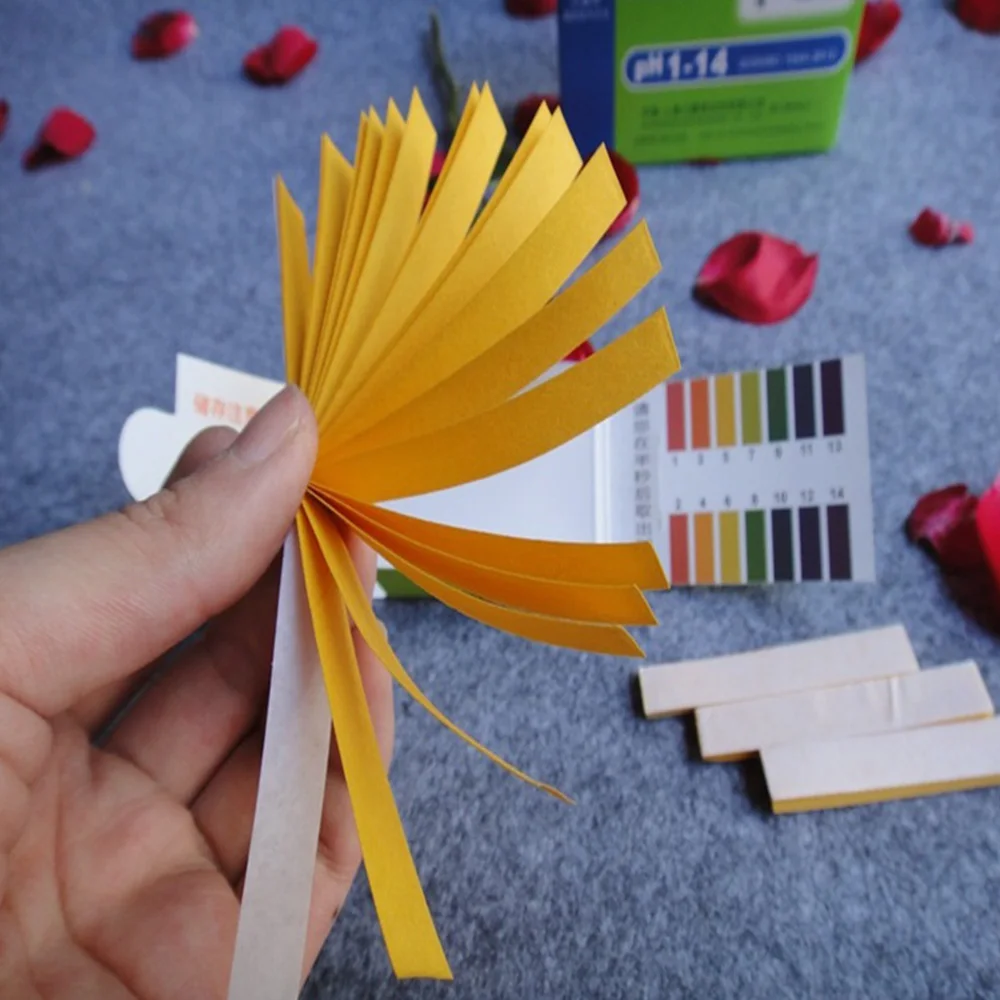 Incredible PH Test Strip 80 Aquarium Pond Water Strips Iitmus Full-Range Paper Alkaline Acid 1-14 | Инструменты