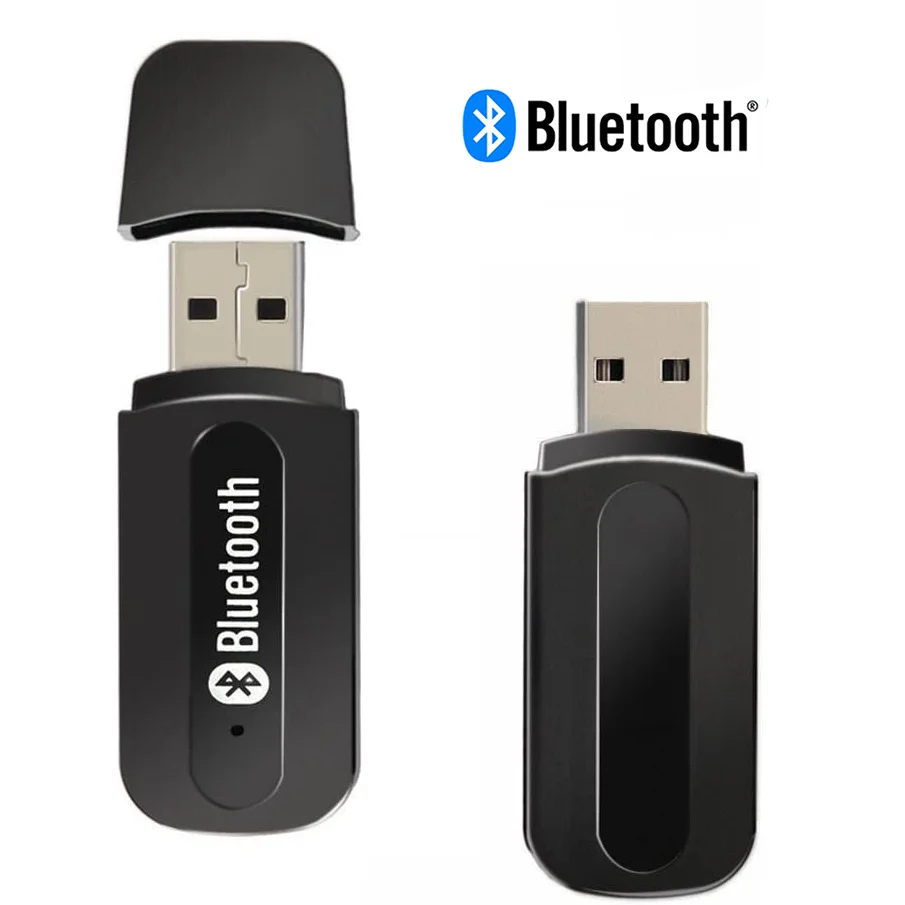 New USB Wireless Bluetooth 4.0 Music Stereo Receiver Adapter Dongle Audio Home Speaker Transmitter 3.5mm Jack | Электроника