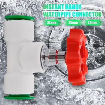 

Waterpipe ConnectorDirect plug-in No hot-melt Double-Sealed PE Water Pipe tap pipe fittings plastic pipe fittings