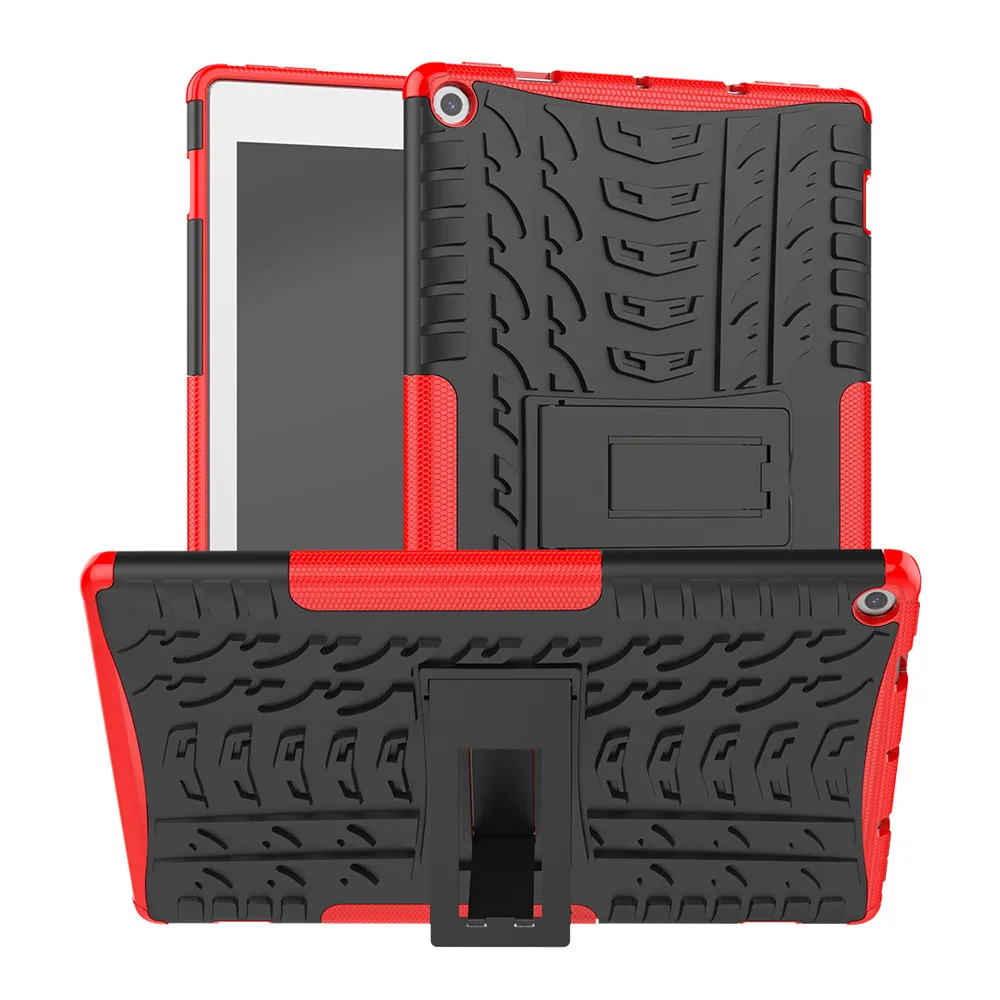 Чехол-подставка для Amazon Kindle Fire HD 10 2019 гибридный прочный жесткий резиновый