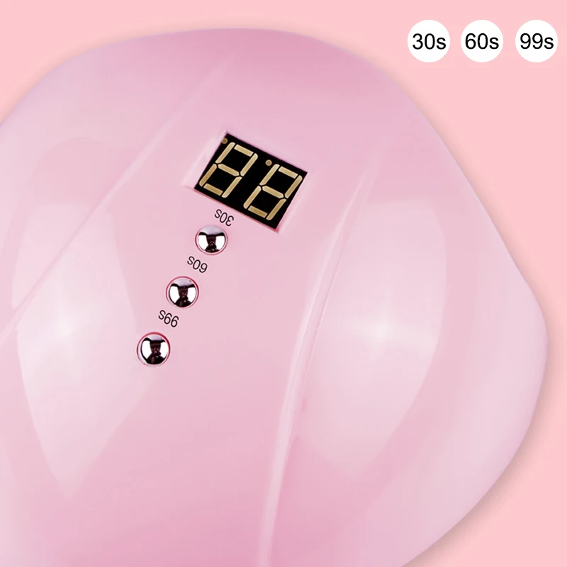 New Arrival 36W UV Led Lamp Nail Dryer 12 Leds UV Lamp For All Types Gel Nail Machine Curing 60s/90s Timer USB Beauty