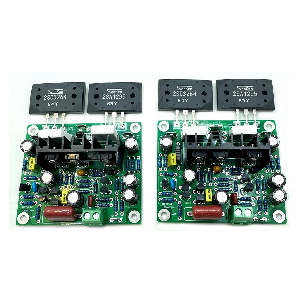 Amplificadora de Potência de Canal 100w + 100w Placas Peças Mx50 se Faça Você Mesmo Kits - Placa Finalizada 2sa1295 2sc3264 Duplo um Par 2 - Image 3