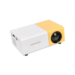 Mini projecteur Portable Full HD 1080P avec télécommande, prise EU/UK/US, pour le bureau et la maison 