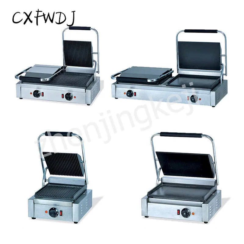 BS-813E Double-head Platen Sizzling Steak Special Platen Furnace Sandwich Machine Double-sided Electric Oven