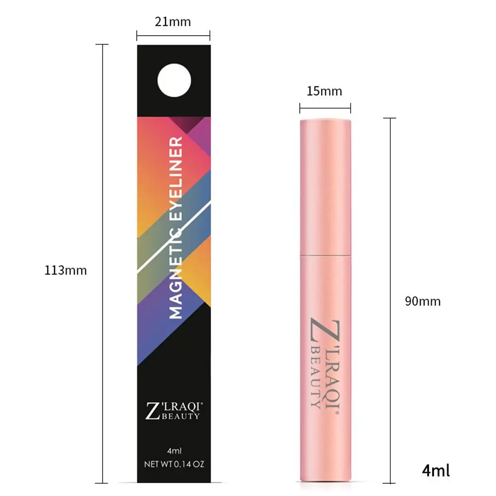 Waterproof Magnetic Eyeliner For Magnets Eyelashes Quick Drying Sweat-proof Long-lasting Big Eyes Makeup Liquid Eyeliner Waterproof Magnetic Eyeliner For Magnets Eyelashes Quick Drying Sweat-proof Long-lasting Big Eyes Makeup Liquid Eyeliner