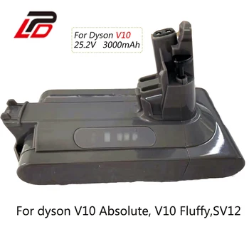 

25.2V 3000mAh For-Dyson Lithium Replacement Battery Vacuum Cleaner V10 Absolute SV12 V10 Fluffy