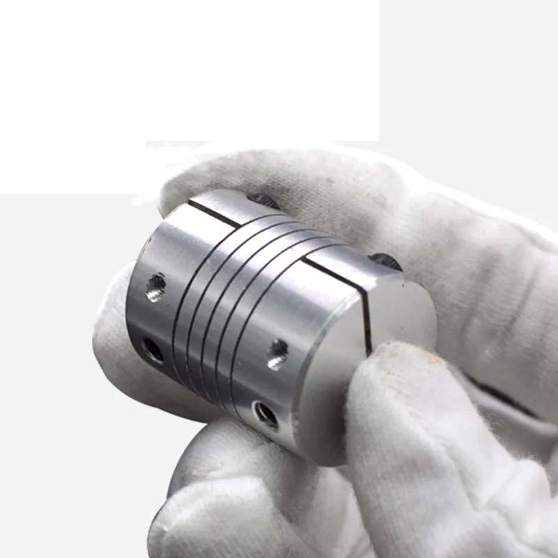 Description Picture 5 of item3mm/4mm/5mm/6mm/6.35mm/8mm Aluminum Shaft Coupling Flexible Coupler Motor Connector D18L25