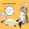 Christmas Electronic Cat Toy 3D Fish Electric Simulation Fish for Cats Pet Playing Toy Cat supplies juguetes Para gatos Pet Toys 4