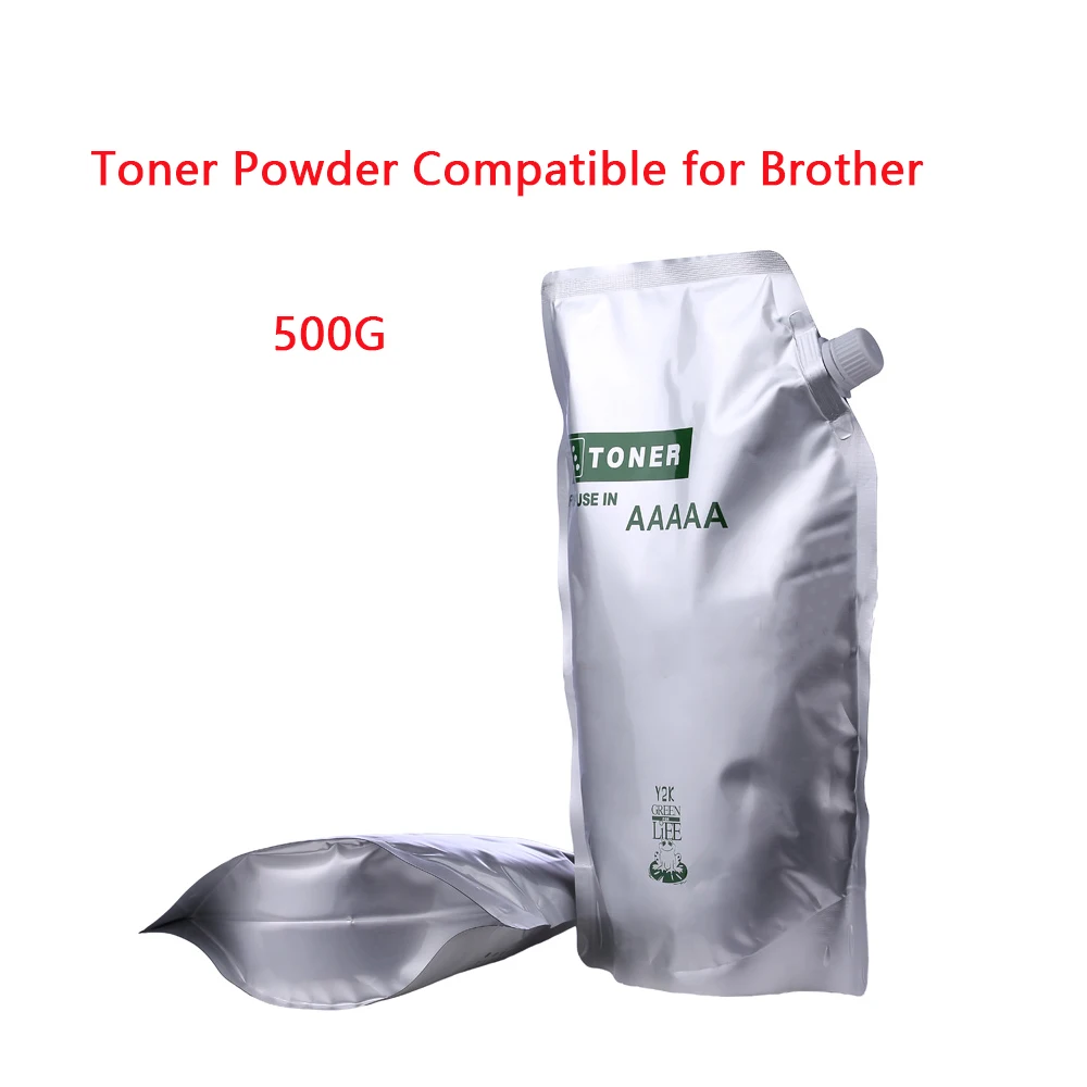 500G black Toner Powder Compatible For Brother 1050 TN1050 Toner Cartridge For DCP-1510 1512 1610W 1612W HL-1210W 1212W 1110 111