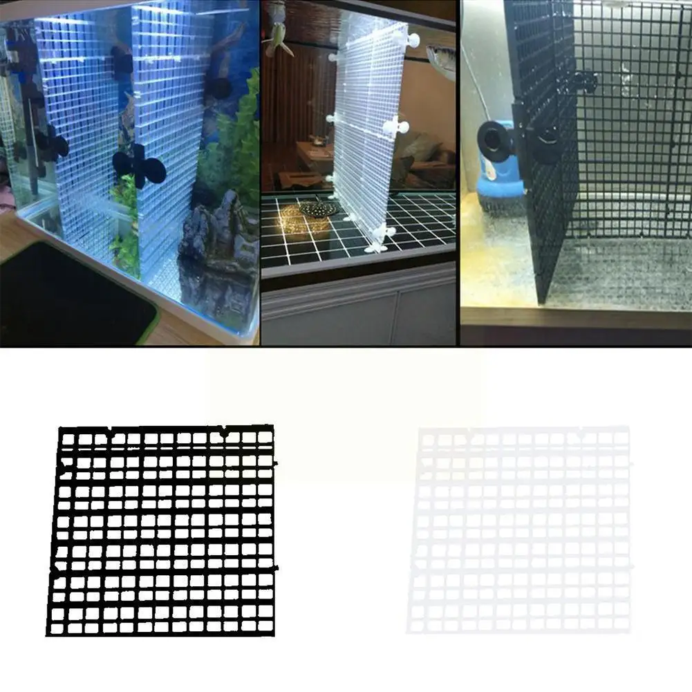 Aquarium Divider Full Holes Fish Tank Isolation Board Divider Filter