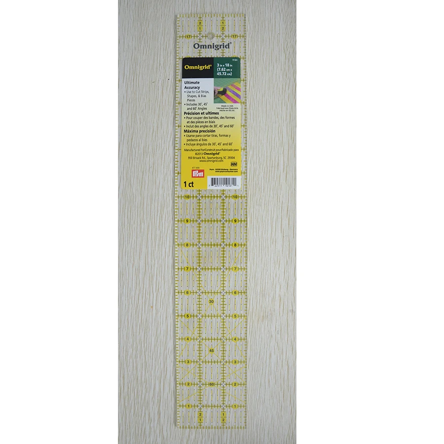 Best Price 611646 Universal Ruler with inch scale 3x18 inch Best Price 611646 Universal Ruler with inch scale 3x18 inch