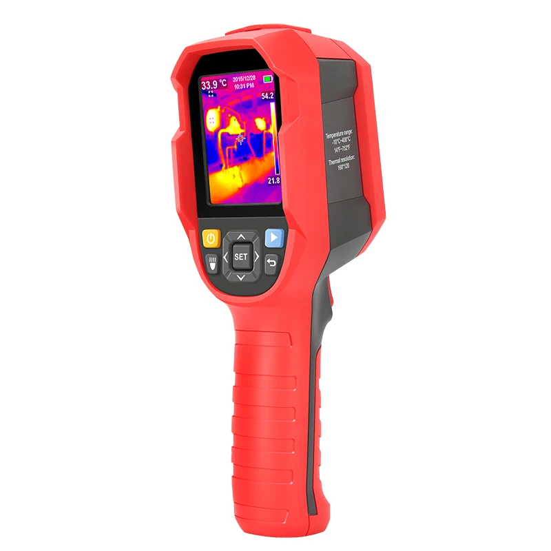 Goede UNI T UTi165A Hd Infrarood Warmtebeeldcamera Camera Vloerverwarming Detector Temperatuur Imaging Imager 19200 Pixels